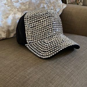 Rhinestone baseball hat New never worn